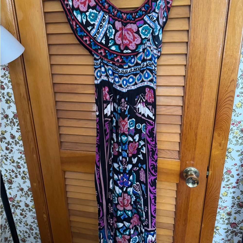 Flying Tomato Multicolor Bohemian Maxi Dress